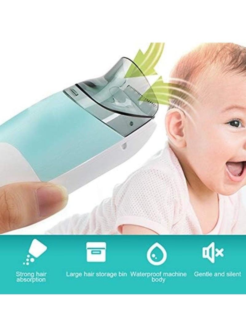 Baby Hair Clipper Ultra-Quiet, Safe, and Waterproof Hair Trimmer for Babies & Toddlers Rechargeable, Cordless Design with Precision Blades, Easy for At Home Haircuts