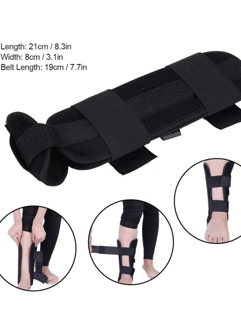 Adjustable Ankle Support Stabilizer, Fixed Ankle Fracture Splint Ankle Support Brace Care Accessories Protection Corrective Splint for Sprain and Arthritis Recovery