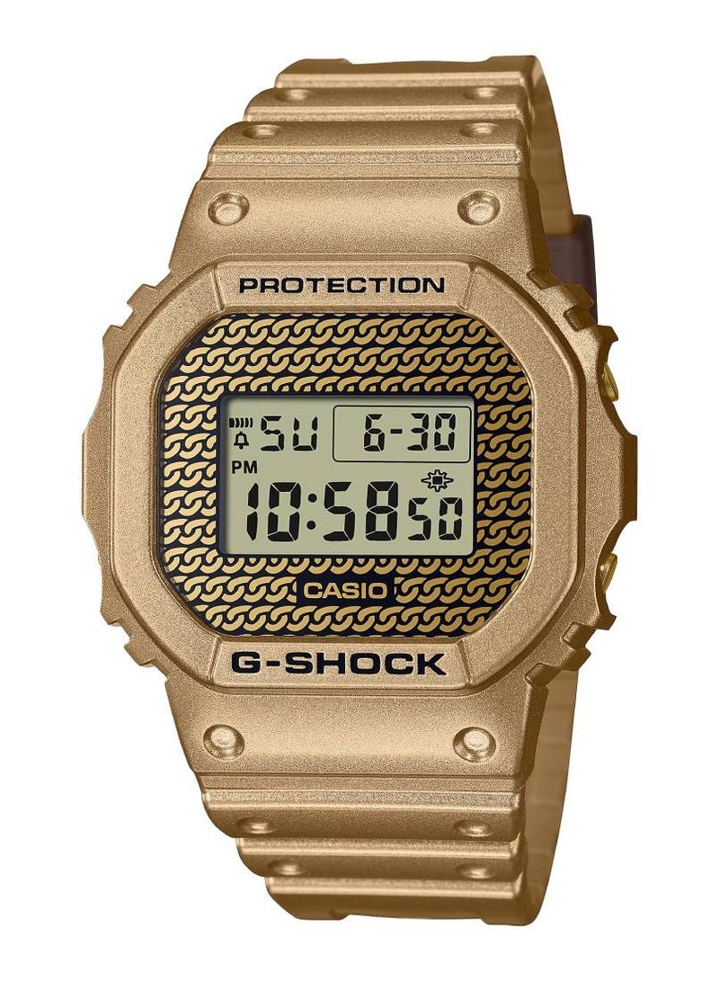 Digital Multi Strap Resin Band Watch DWE-5600HG-1DR