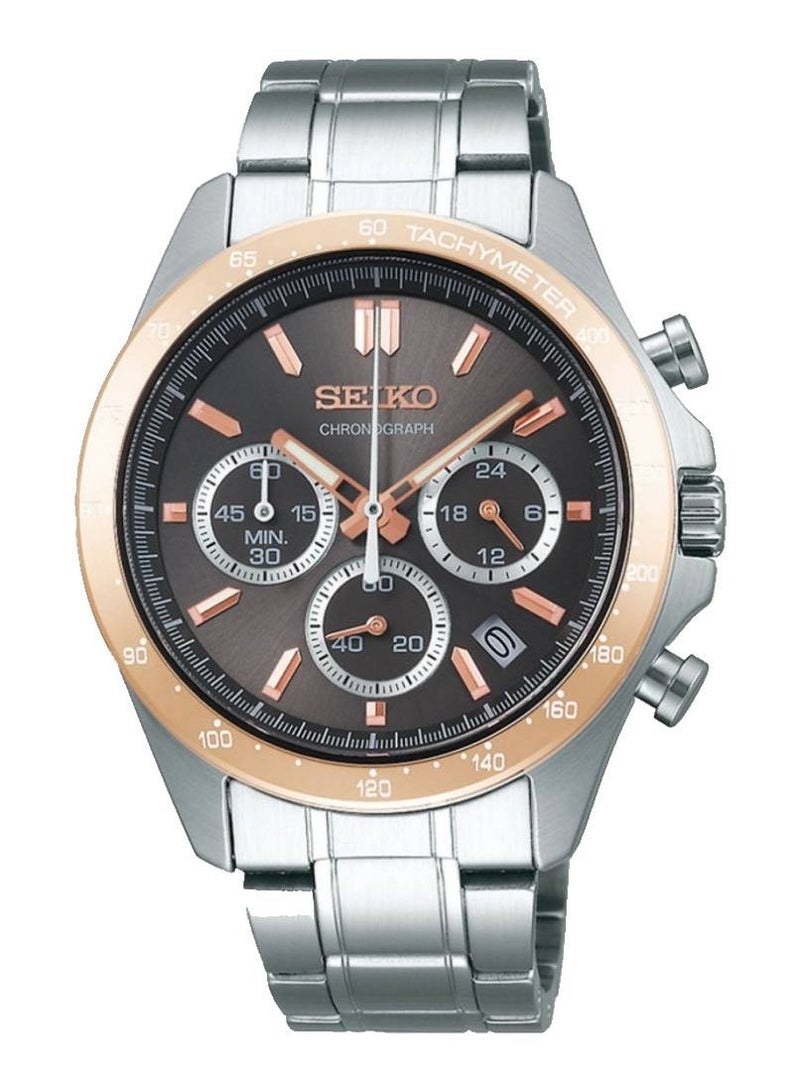 Chronograph Quartz Stainless Steel Men's Watch SBTR026