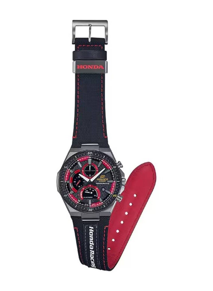 Edifice Honda Racing Limited Edition Leather Strap Men's Watch