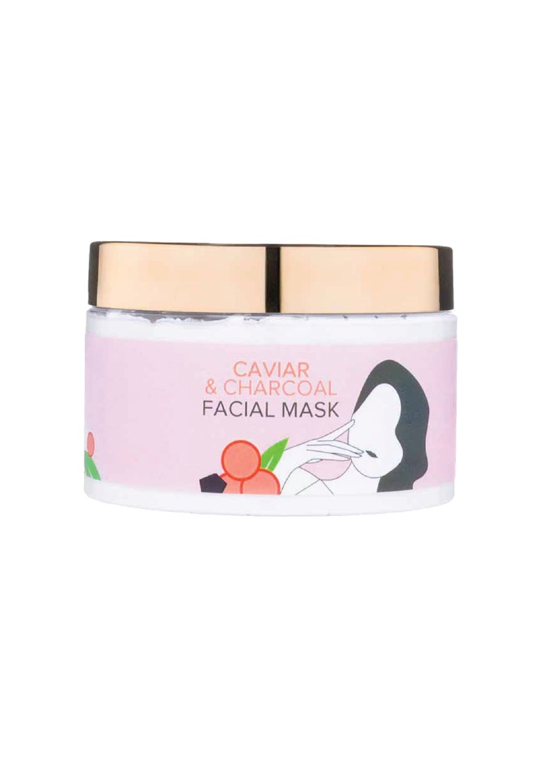 Facial scrub caviar