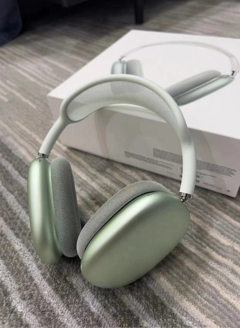 Headset AP Max Over-Ear Wireless Bluetooth Headphones Active Noise Cancellation Green