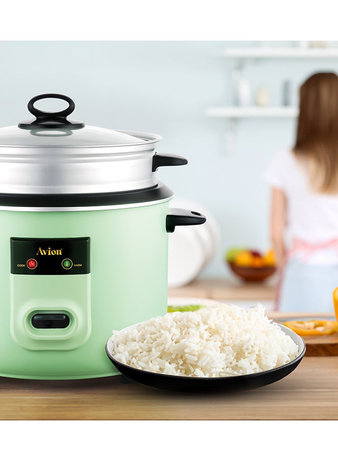 Automatic Rice Cooker 1.8 Litreone Touch Easy Oparation Cook, Warm And Steam Function 700 W