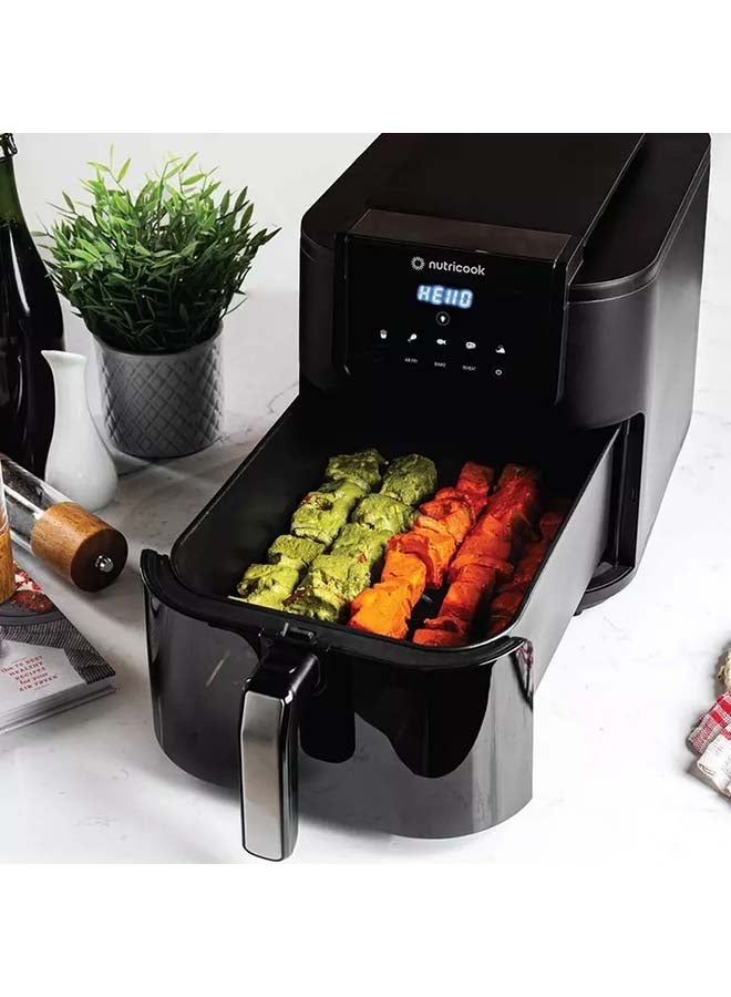 Slim XL Digital Air Fryer Plastic Body 7.6 L 1700 W NC-AFS200 Black