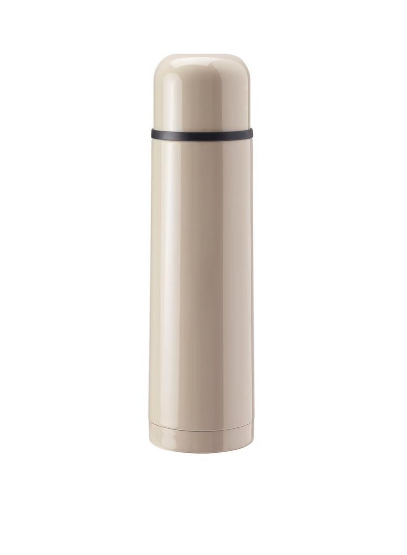 Steel vacuum flask beige 0.5 l