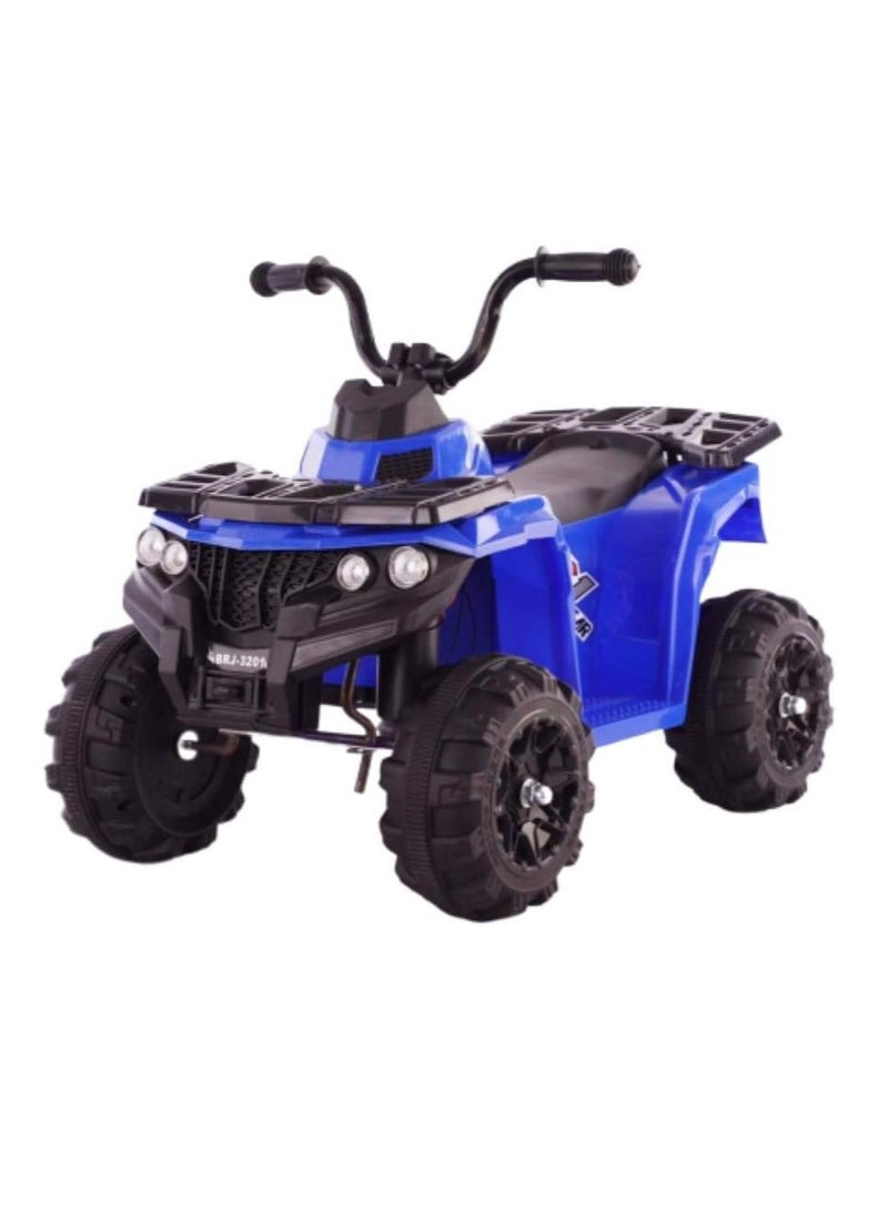 12V Battery Powered Electric ATV for Kids, 4-Wheeler Quad with Remote Control, LED Lights, 2 Speeds, Treaded Tires, Ride-On Vehicle for Boys & Girls