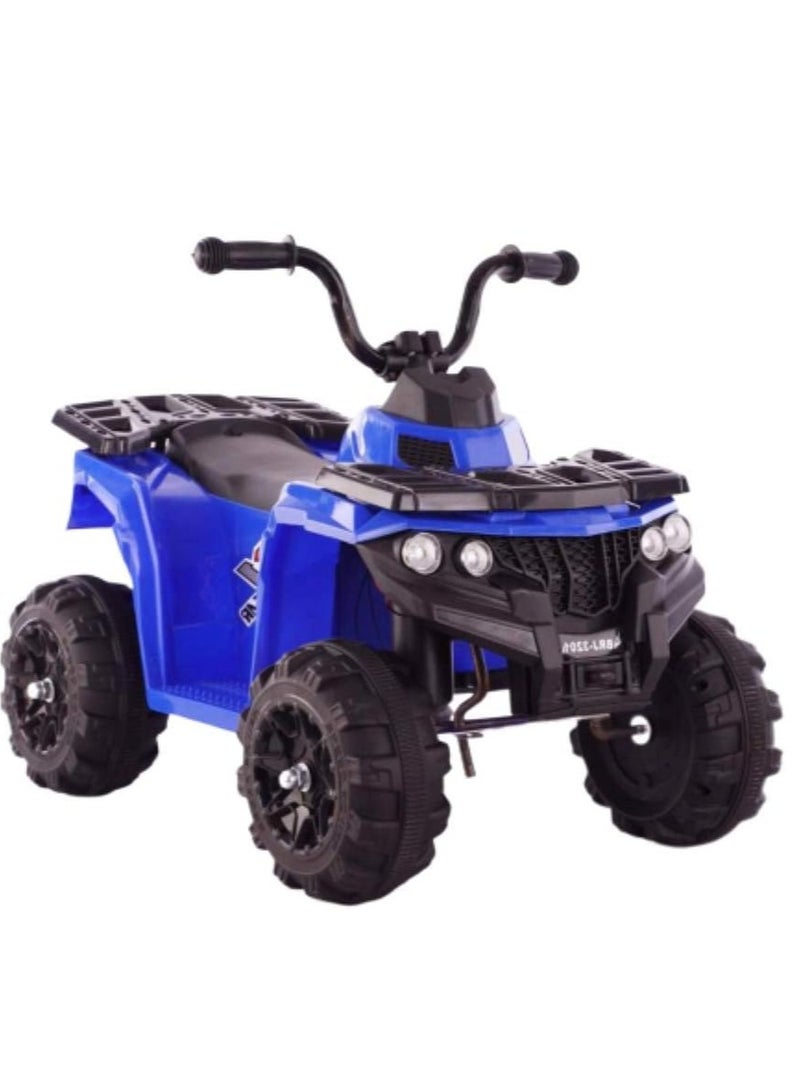 12V Battery Powered Electric ATV for Kids, 4-Wheeler Quad with Remote Control, LED Lights, 2 Speeds, Treaded Tires, Ride-On Vehicle for Boys & Girls