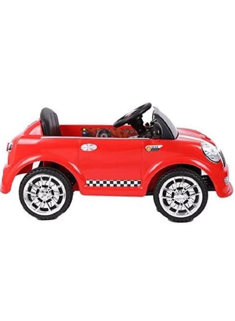 Mini Cooper Electric Ride-On Car for Kids | Rechargeable 12V Battery | Remote Control | USB MP3 Player | Ages 1-5