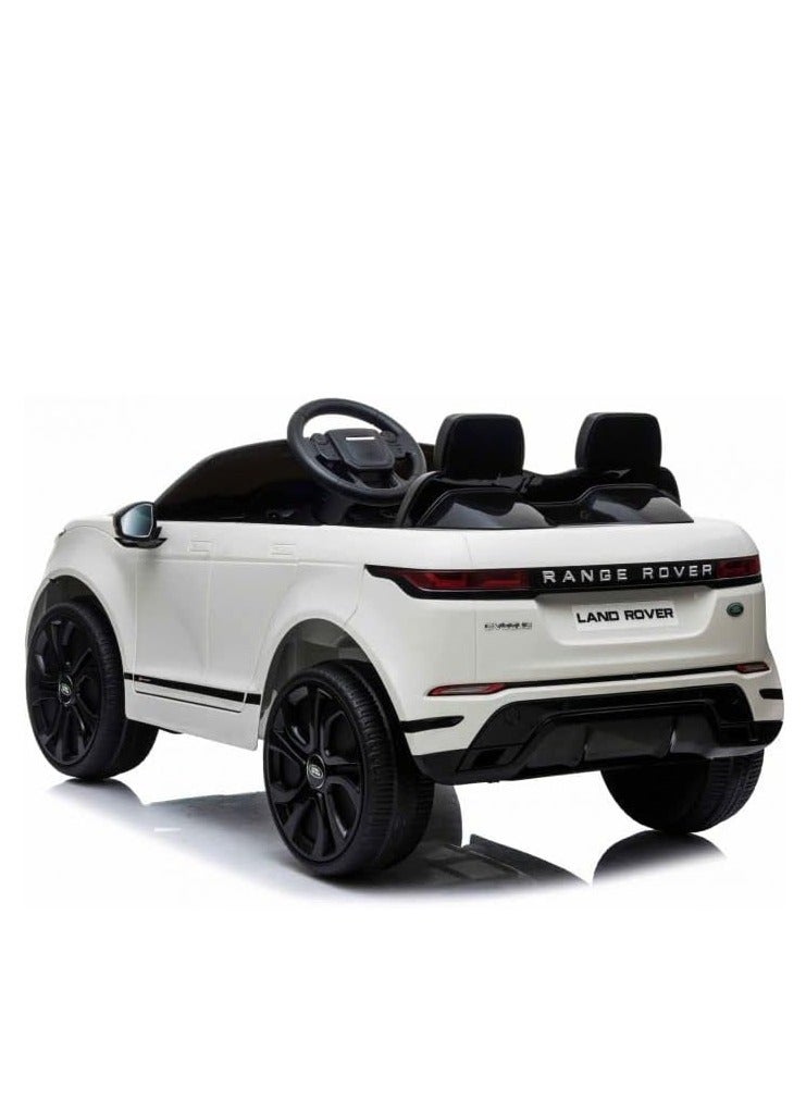 Licensed Range Rover Evoque 4  motor with  12V10 Ride On Battery Operated car  with comfortable leather seats best gift for kids