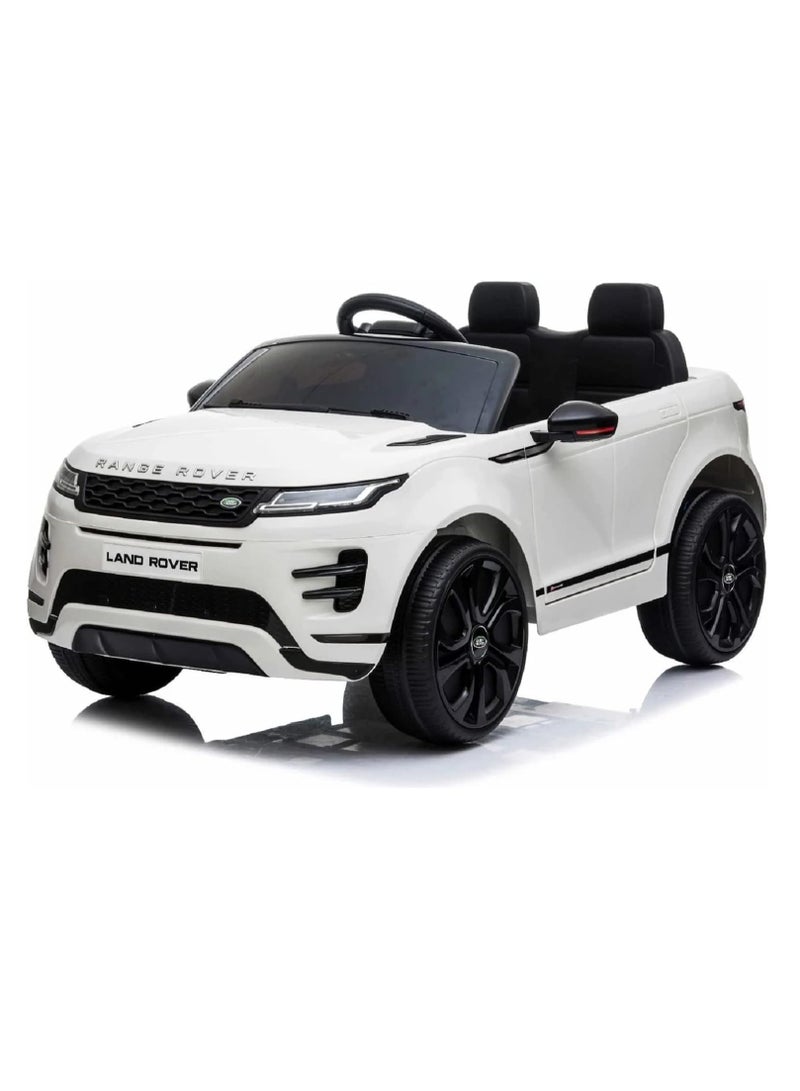 Licensed Range Rover Evoque 4  motor with  12V10 Ride On Battery Operated car  with comfortable leather seats best gift for kids