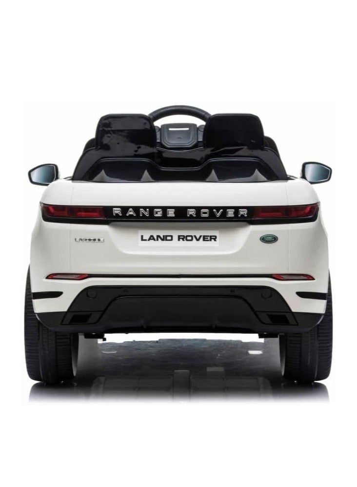 Licensed Range Rover Evoque 4  motor with  12V10 Ride On Battery Operated car  with comfortable leather seats best gift for kids