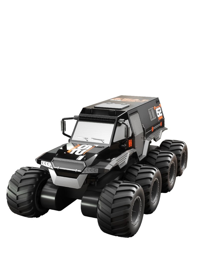 Children's Eight Wheeled Amphibious Climbing Off-Road Vehicle, Boys' Electric Remote Control Vehicle