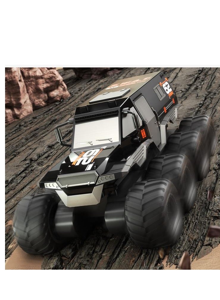 Children's Eight Wheeled Amphibious Climbing Off-Road Vehicle, Boys' Electric Remote Control Vehicle