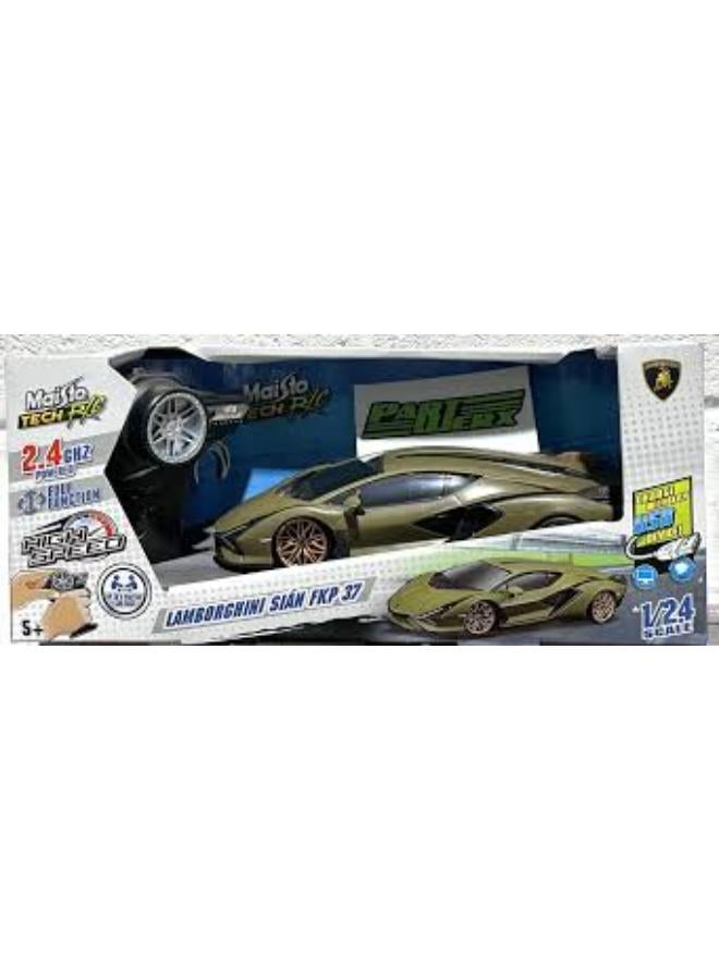 Maisto Premium Remote Controlled Lamborghini Sian 2.4ghz 1/24 M82338