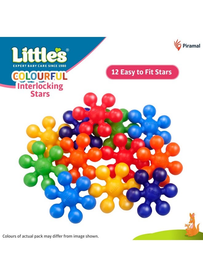 Colorful Interlocking Stars I Activity & Learning Toys For Babies I Multicolour I Infant & Preschool Toys I Develops Fine Motor Skills & Reasoning Skills | 12 Months And Above (Pack Of 1)