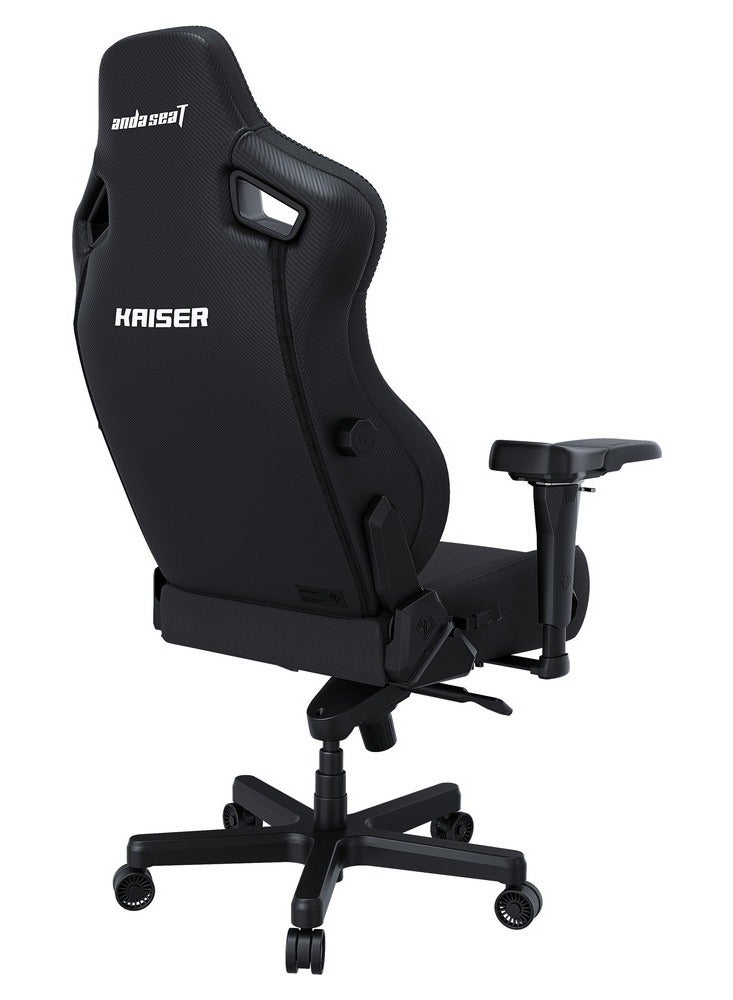 Anda seat Gaming Chair KAISER-4 XL Black Fabric | AD12YDDC-XLL-20-B-CF