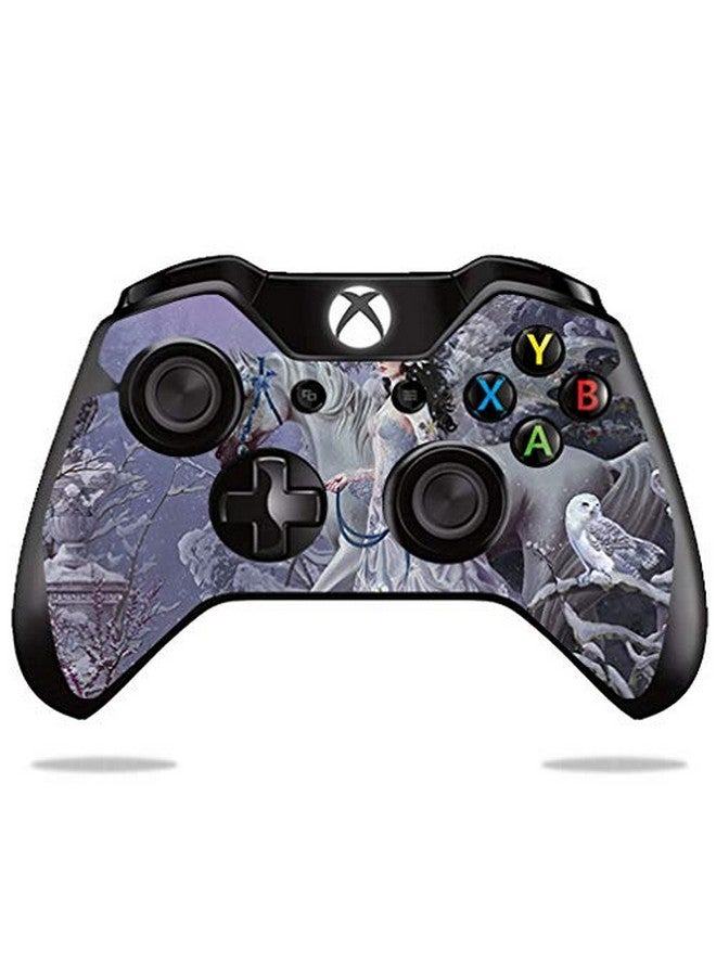 Mightyskins Skin Compatible With Microsoft Xbox One Or S Controller Winter Wings | Protective, Durable, And Unique Vinyl Wrap Cover | Easy To Apply, Remove, And Change Styles | Made In The Usa