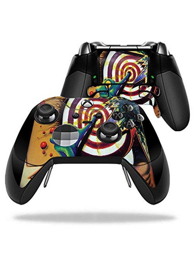 Mightyskins Skin Compatible With Microsoft Xbox One Elite Controller Bullseye | Protective, Durable, And Unique Vinyl Decal Wrap Cover | Easy To Apply, Remove, And Change Styles | Made In The Usa