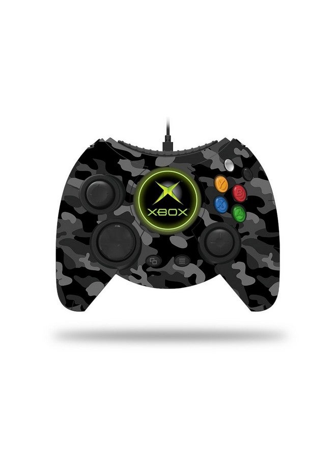 Mightyskins Skin Compatible With Microsoft Xbox One Hyperkin Duke Controller Black Camo | Protective, Durable, And Unique Vinyl Wrap Cover | Easy To Apply, Remove | Made In The Usa