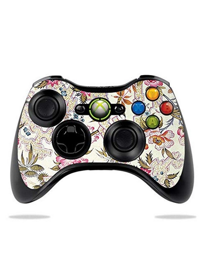 Mightyskins Skin Compatible With Microsoft Xbox 360 Controller Floral Design | Protective, Durable, And Unique Vinyl Decal Wrap Cover | Easy To Apply, Remove, And Change Styles | Made In The Usa