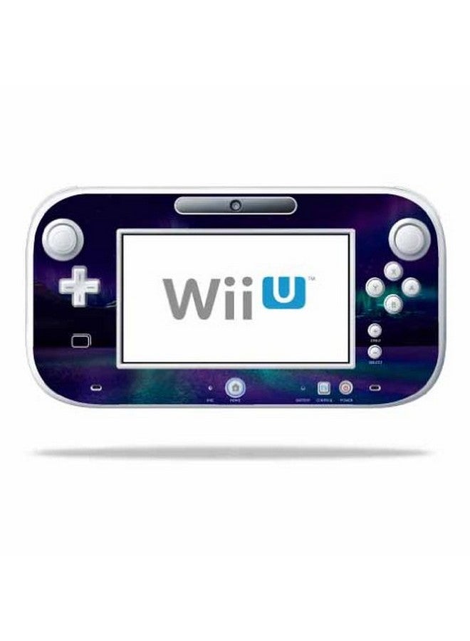 Mightyskins Skin Compatible With Nintendo Wii U Gamepad Controller Wrap Sticker Skins Aurora Borealis