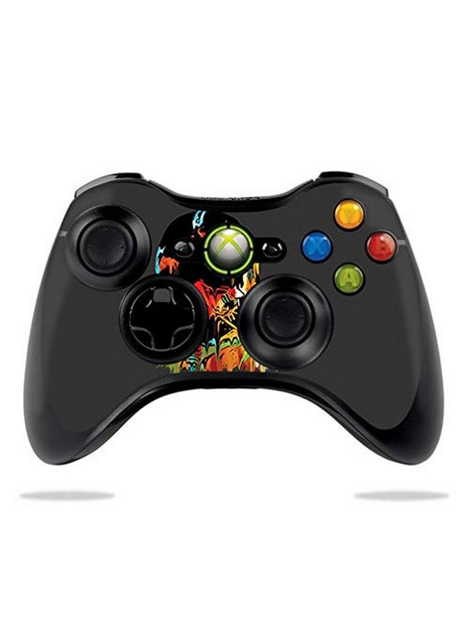 Mightyskins Skin Compatible With Microsoft Xbox 360 Controller Melting Mask | Protective, Durable, And Unique Vinyl Decal Wrap Cover | Easy To Apply, Remove, And Change Styles | Made In The Usa