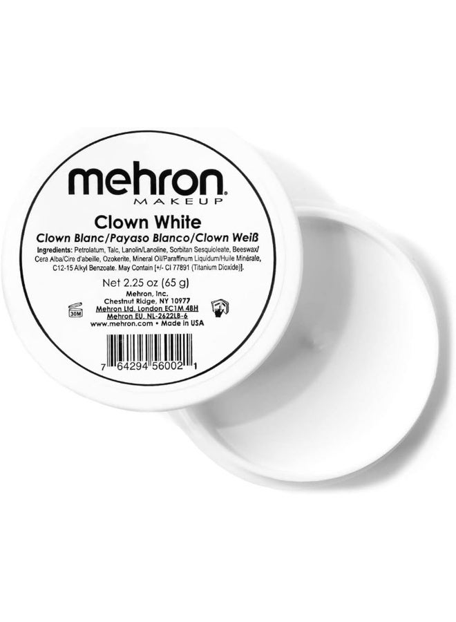 Makeup Clown White Professional Makeup 2.25 Ounce