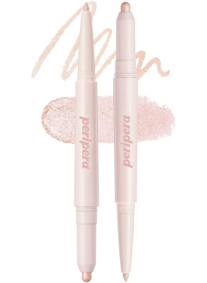 Sugar Twinkle Duo Eye Stick, 01 Dewy Nude