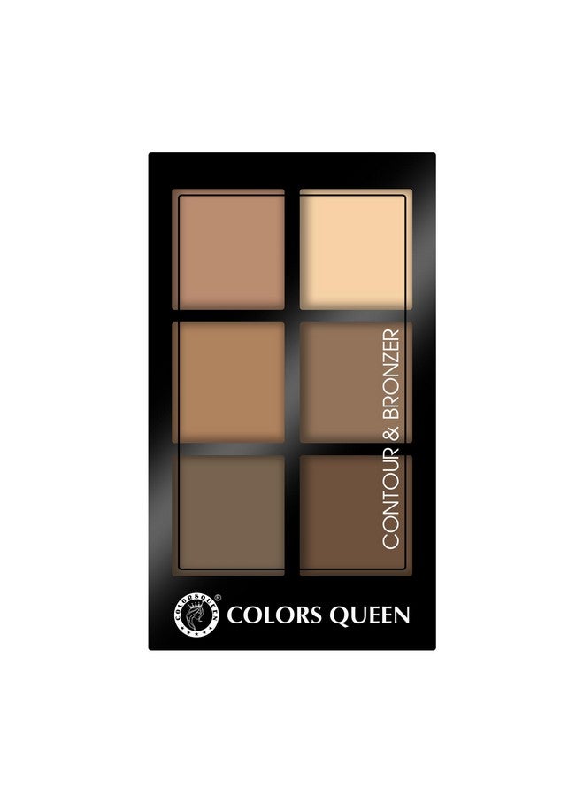 Contour & Bronzer Palette | Matte Finish & Long Lasting Formula | Easy To Blend, Creamy Texture, Lightweight Contour And Bronzer Palette For Face Makeup (Shade - 03, 17G)