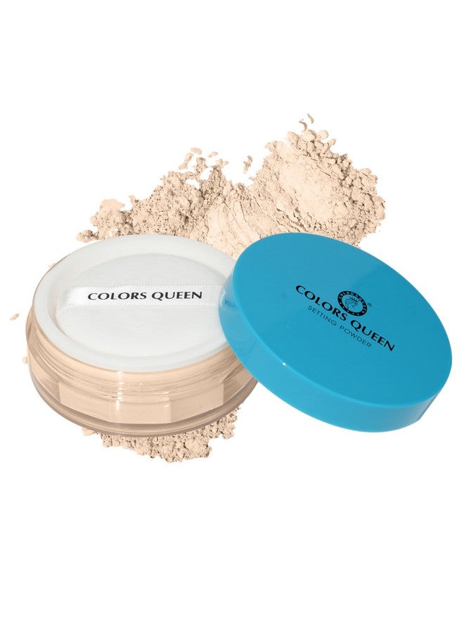 Setting Powder | Lightweight & Long Lasting Makeup Setting Powder | Controls Shine, Silky & Smooth Texture, Matte Finish Setting Powder For Women (Natural)