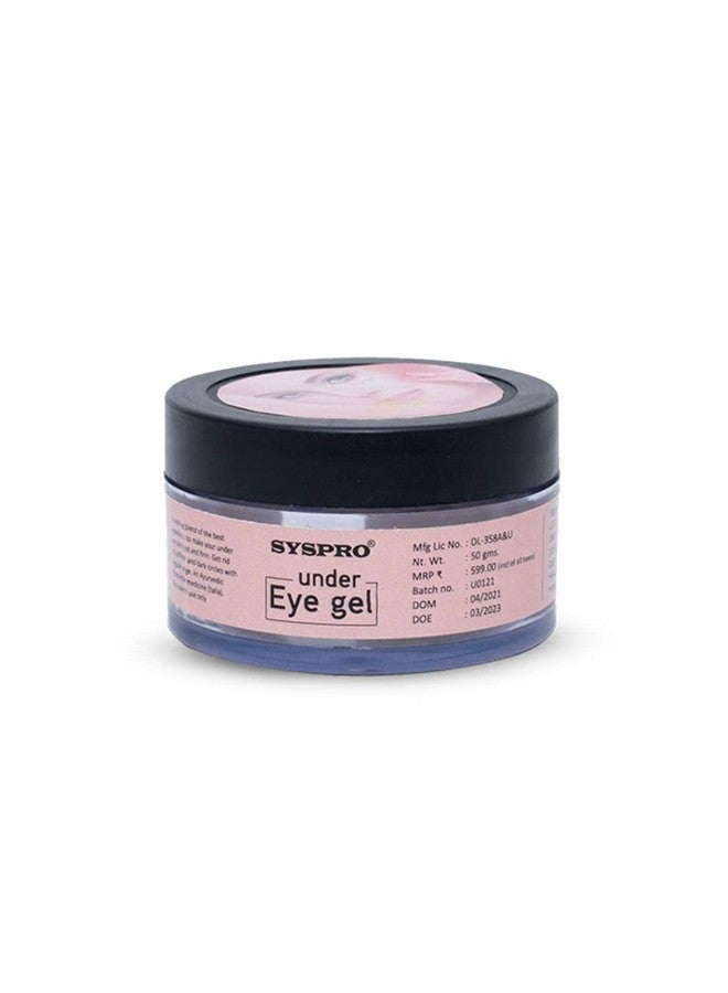 Under Eye Cream Gel For Dark Circles, Puffy Eyes, Wrinkles & Removal Of Fine Lines For Women & Men (50 Gram)