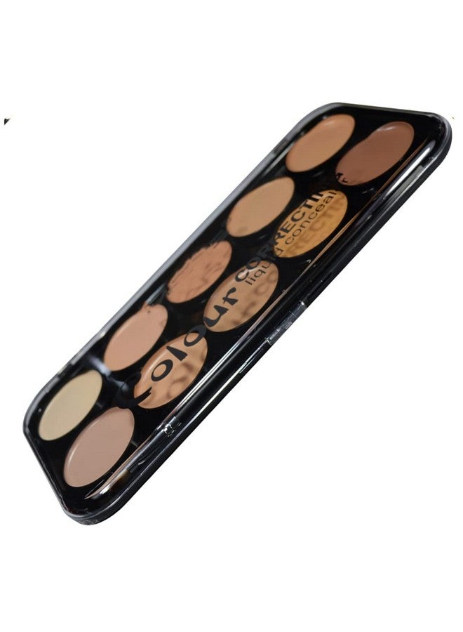 Professional Light Weight Multi-Purpose Matte Concealer Color Corrector Palette | Full Coverage