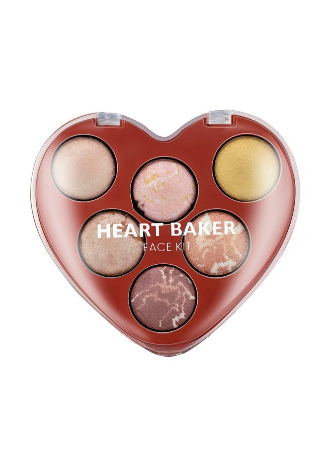 Heart Baker Blusher 16Gm | Excellent Blending Powder| Luminous And Silky (Fp04) Shade-01