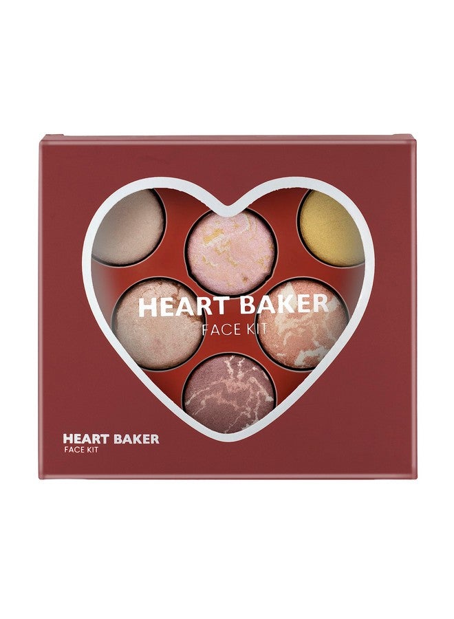 Heart Baker Blusher 16Gm | Excellent Blending Powder| Luminous And Silky (Fp04) Shade-01