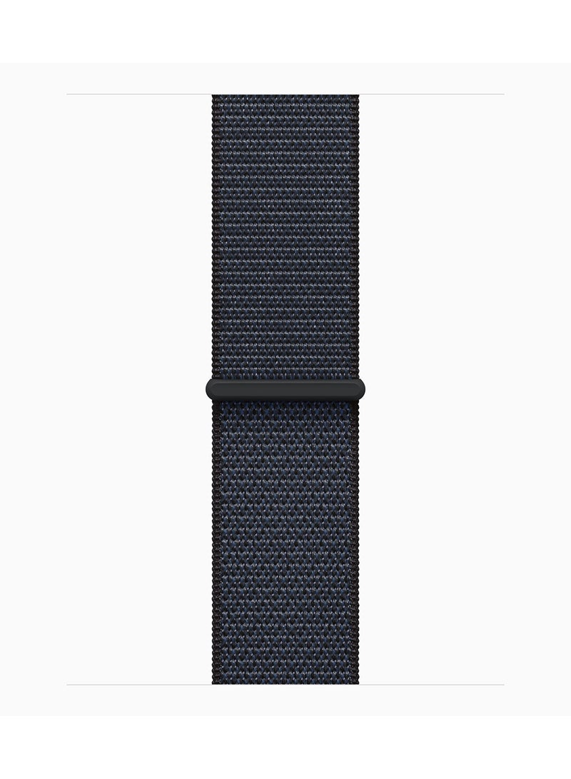 Watch Series 10 GPS + Cellular 46mm Jet Black Aluminium Case With Ink Sport Loop