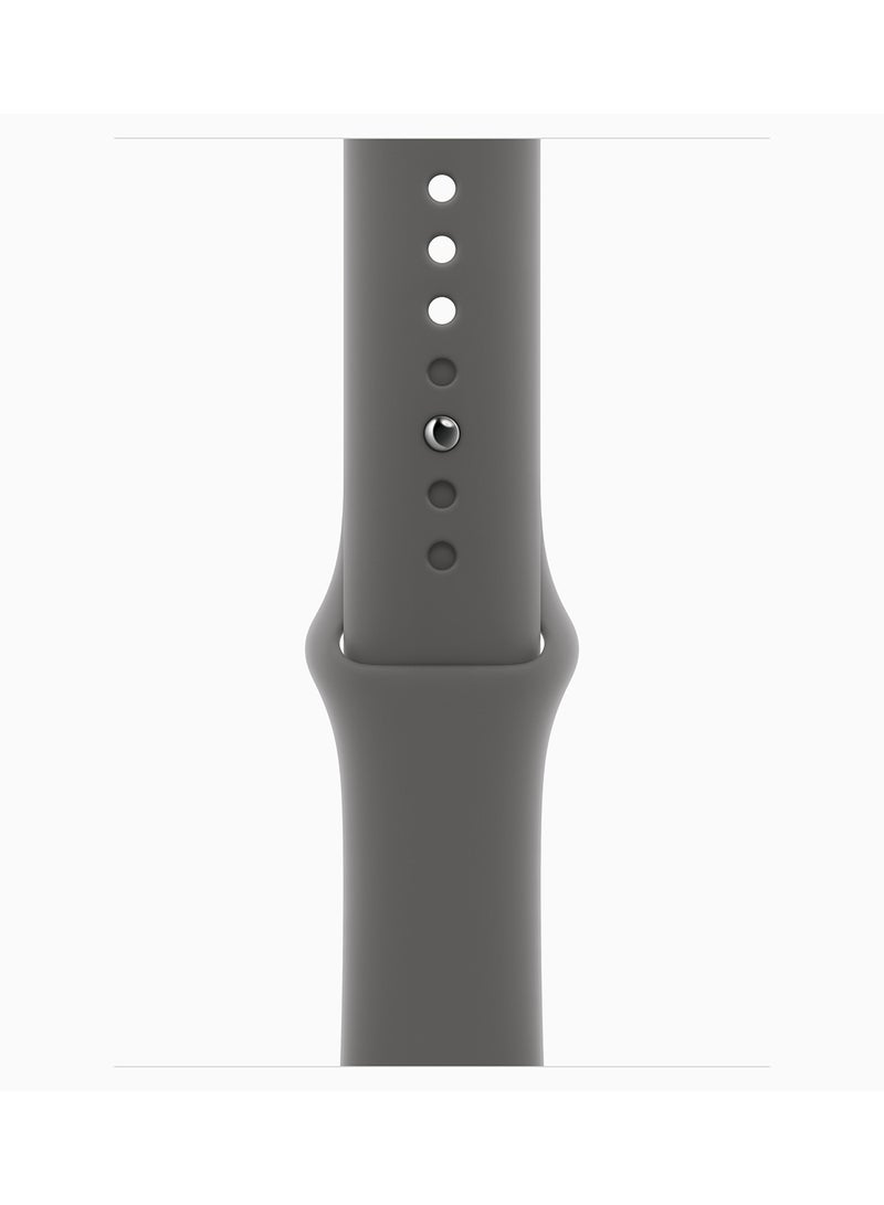 Watch Series 10 GPS + Cellular 42mm Natural Titanium Case With Stone Grey Sport Band