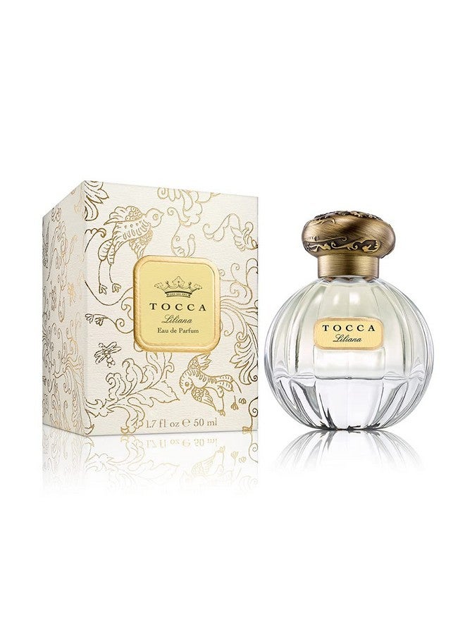 Eau De Parfum Liliana: Fresh Floral Neroli Watery Peach Muguet Handfinished Bottle (50 Ml)