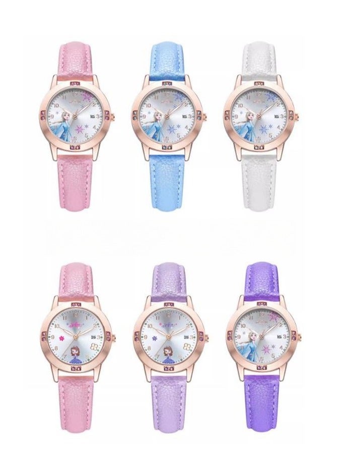 Children's Watch Girls' Style Student Primary School Time Girls' Watch