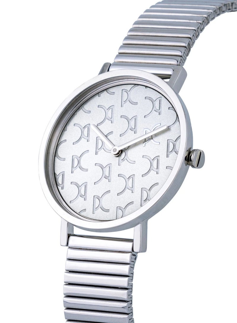 Pierre Cardin Stainless Steel Analog Women's Watch With Silver CBV.1514