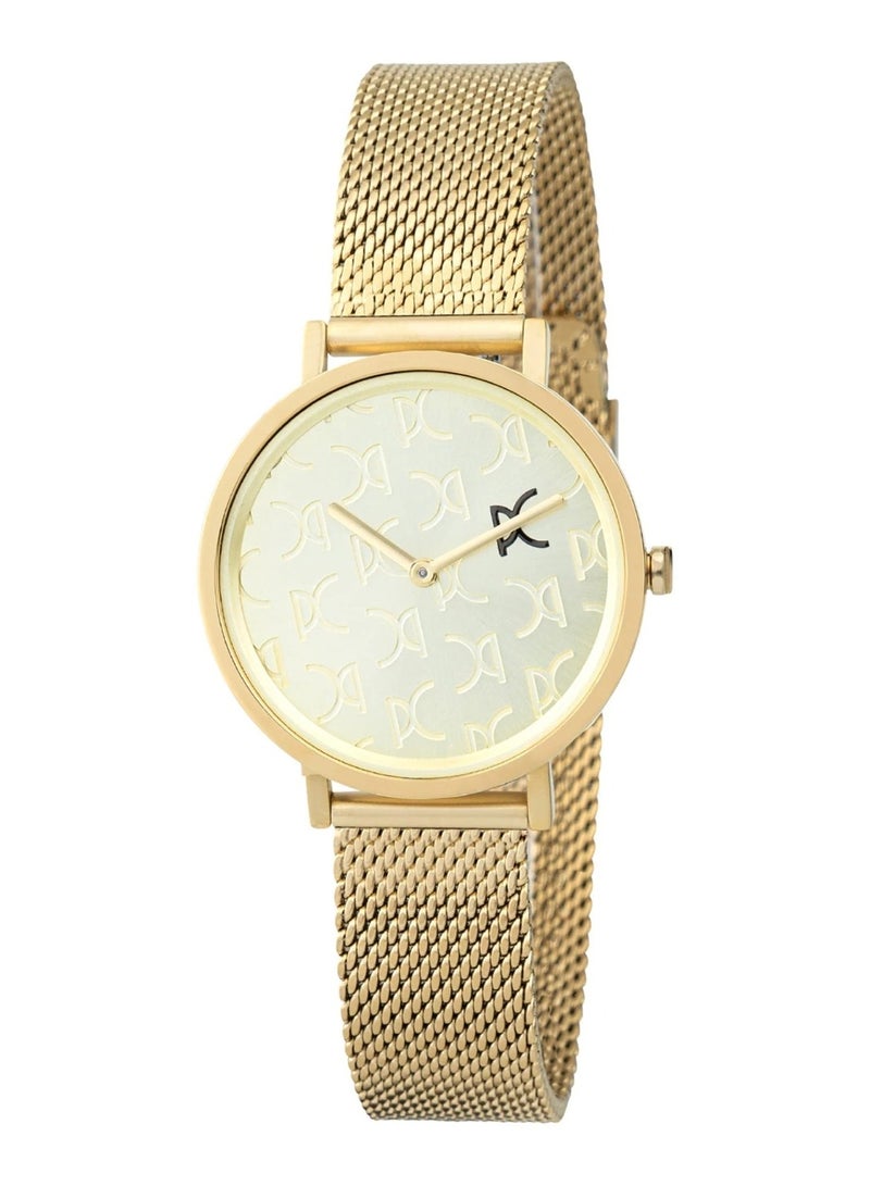 Pierre Cardin Stainless Steel Analog Women's Watch With Gold CBV.1518