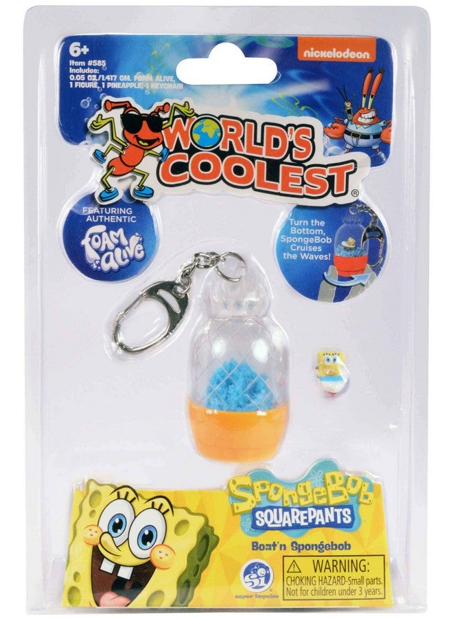 Spongebob Squarepants Boat'N Spongebob Keychain, Small