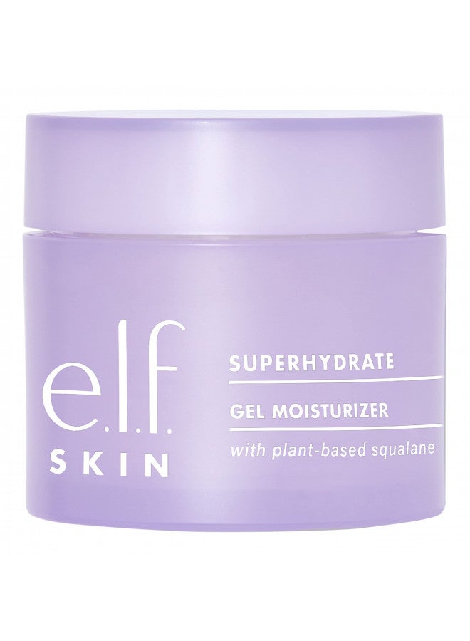 e.l.f Superhydrate Moisturiser, Fast-Absorbing, Non-Greasy, Gel Formula, Hydrates, Tones, Clarifies, Protects, Infused With Vitamin E, 1.69 Oz