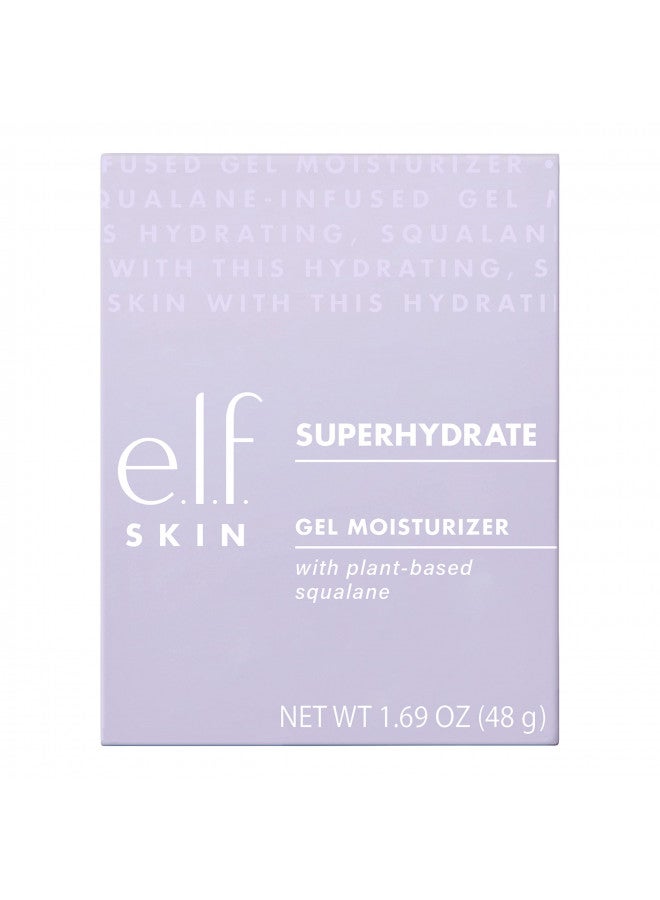 e.l.f Superhydrate Moisturiser, Fast-Absorbing, Non-Greasy, Gel Formula, Hydrates, Tones, Clarifies, Protects, Infused With Vitamin E, 1.69 Oz
