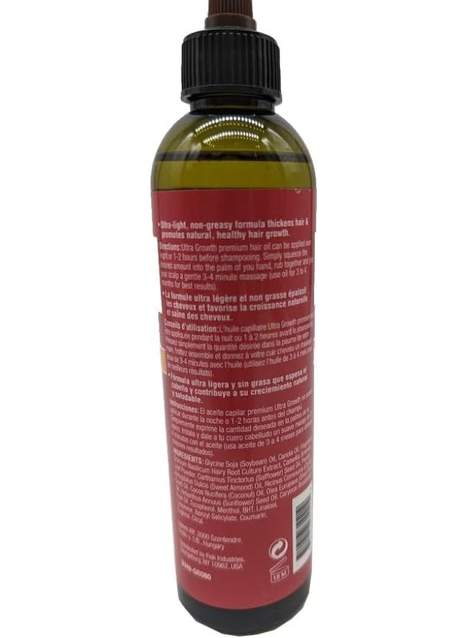 Ultra Growth Basil And Castor Hair Growth Oil 240Ml