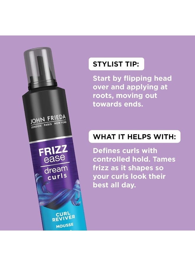 Frizz Ease Curl Reviver Mousse For Unisex - 7.2 Oz