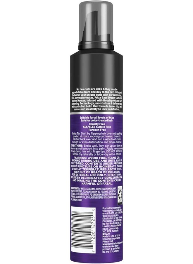 Frizz Ease Curl Reviver Mousse For Unisex - 7.2 Oz