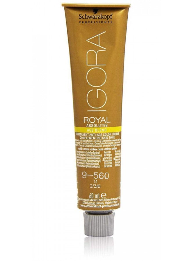 Schwarzkopf Igora Royal Absolutes 9-560 Anti-Age Color Creme 60Ml