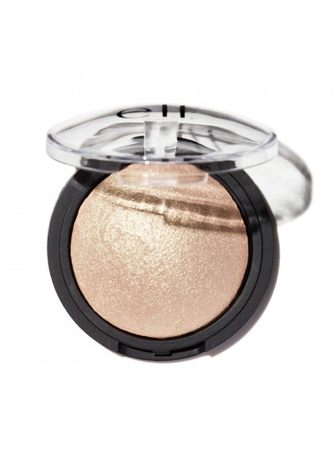 Baked Highlighter, Sheer Shimmering Color, Moonlight Pearls, 0.16 Ounce