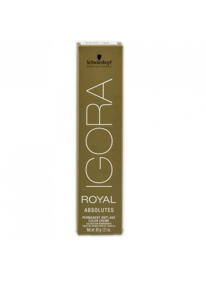 Professional Igora Royal Absolutes Hair Color, 6-60, Dark Blonde Chocolate Natural, 2.1 Ounce